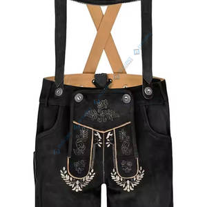 ชุดเลเดอร์โฮเซนแบบบาวาเรียมาใหม่สำหรับผู้ชายที่ใส่แล้วสวมใส่สบายสไตล์บาวาเรีย - Product Image 5