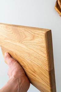 Tabla de Cortar de Madera con Mango, Apta para Lavavajillas, Ecológica, Antibacteriana, de Resina, Tabla de Queso de Alta Calidad - Product Image 1