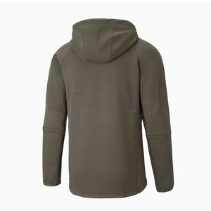 Sweat à capuche en coton mélangé haute performance pour hommes, tissu respirant avec poches zippées pour les sports d'hiver, imprimé numériquement - Product Image 2
