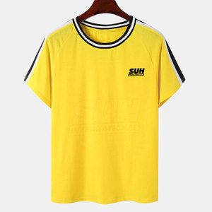 เสื้อยืดผู้ชายแบบใหม่ปี 2025 พิมพ์โลโก้ตามสั่ง ผ้าเนื้อนุ่ม 100% ผ้าฝ้าย แห้งเร็ว ระบายอากาศดี ทรงหลวม ผลิตในปากีสถาน - Product Image 1