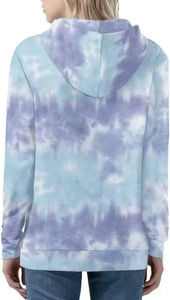 Surdimensionné dernier Style lavé à l'acide femmes sweats à capuche couleur unie femmes sweats à capuche Logo personnalisé femmes sweats à capuche 2023/24 du pakistan - Product Image 4