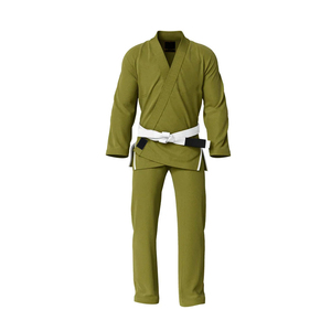 Logotipo personalizado de alta calidad Nuevo diseño de moda Algodón Casual Transpirable Colores sólidos Ligero Secado rápido Bjj Uniformes - Product Image 1