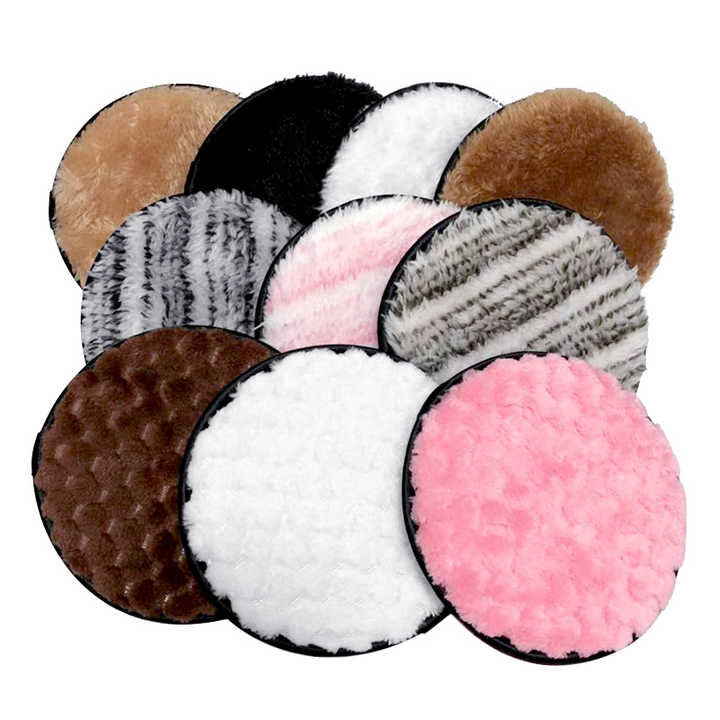 Reusable Make up Removing Pads Custom Package Easy Clean Use Super Soft
