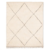 Tapis authentique marocain Beni Ourain fait main, antidérapant, personnalisable, grand tapis à poils longs, tapis chaud pour la maison, salon, vente en gros