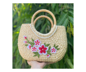 Water Hyacinth <b>Bag</b> Style Fashionable <b>Vintage</b> Best Selling High Quality Cheapest Price Handmade <b>Bags</b> - Product Image 1
