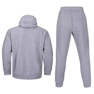 Chándal Traje de sudor Bordado personalizado Sudadera con capucha y pantalones de chándal Conjunto de chándal Pantalones de chándal Conjunto para hombres - Product Image 4
