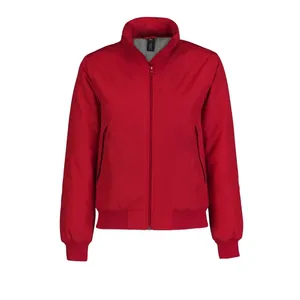 <b>Women's</b> Custom Merchandise Crew Bomber Jacket <b>Raincoat</b> Style - Product Image 6