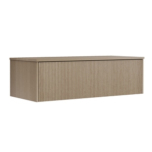 Grado tabacco rovere cassetti 1 cassetto plissettato parte superiore cassettiera dimensioni 106x46x32 cm - Product Image 1