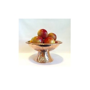 Tazón de frutas de cobre y soporte de diseño de metal Tazón de frutas de cobre martillado para decorar el hogar Uso a bajo precio - Product Image 6