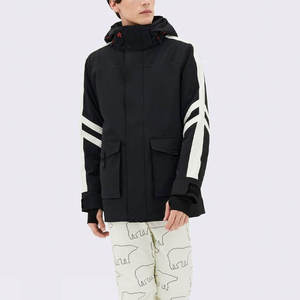 Chaqueta de Esquí Personalizada al por Mayor, 100% Nailon, Impermeable y Cortavientos, Chaqueta Anorak Personalizada para Hombre - Product Image 3