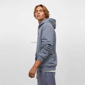 Sudadera con Capucha Personalizable de Alta Calidad para Hombre, Diseño Bordado, Logotipo con Patrón, Teñido Liso, Impresión Digital, 100% Algodón, Grueso - Product Image 2