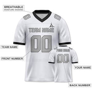 Vente en ligne de maillots de football américain les plus vendus maillots de football américain de style unique en gros - Product Image 2