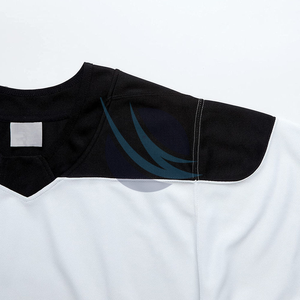 Custom Ice Hockey Jersey Color 100% <b>Polyester</b> Sports Team Training Wear for Adult Size Quick Dry Breathable Ice Hockey Jersey - Product Image 5