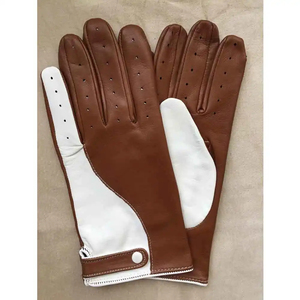 Gants de sécurité en cuir de qualité supérieure au design unique, tendance, pour le cyclisme, écologiques, respirants, compatibles avec les écrans tactiles, pour la main droite - Product Image 2