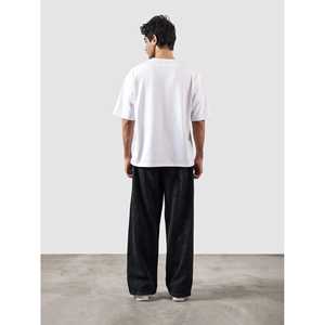 Pantalones Cargo Personalizables con Logotipo, Ligeros, 100% Algodón, Lavado a la Contracorriente, con Cremalleras, Acabado Desgastado, Estilo Holgado, Tallas XL a 6XL - Product Image 3