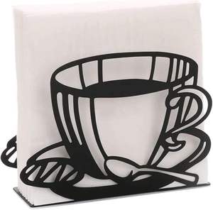 Servilletero táctil de Metal, diseño único, independiente de Metal dispensador de pañuelos, organizador, mesa de hierro, café, decoraciones para el hogar - Product Image 2