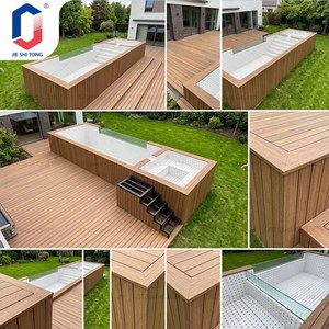 Piscina de Madera Anticorrosiva para Resorts y Patios Privados, con Hermosas Opciones de Personalización Disponibles - Product Image 4