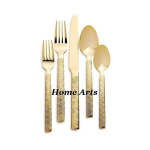 Ensemble de couverts de dernière génération, couleur argentée, qualité supérieure, acier inoxydable, fourchette, cuillère, couteau, au prix le plus bas - Product Image 4