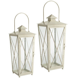 Modern White Moroccan Style Metal Candle <b>Lantern</b> Elegant Decorative <b>Hanging</b> & Tabletop <b>Lantern</b> For Indoor <b>Outdoor</b> Home Decor - Product Image 6