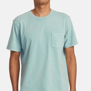 เสื้อยืดสีเม็ดสีใส่สบายของผู้ชายคุณภาพพรีเมี่ยมผ้าเนื้อนุ่มมีกระเป๋าที่สวยงามทันสมัยเหมาะสำหรับสวมใส่ในชีวิตประจำวัน - Product Image 1