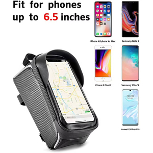 Ultimate Waterproof Cycling Motorcycle Phone Mount System - Multi-Function Bike Frame <strong>Bag</strong> with Air Cushion Tech for <strong>Smartphones</strong> - Product Image 2