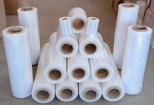 Film étirable BOPP souple de qualité alimentaire, rouleaux de film d'emballage 500 mm, translucide, protection industrielle, 100 m - Product Image 4