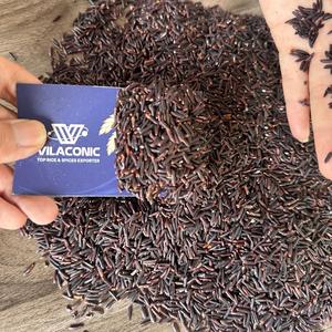 OEM Riz sain à la myrtille 5% cassé biologique Riz sauvage noir foncé RIZ ROSE ARROZ PRETO/ ARROZ NEGRO avec sac sous vide/ANNA DO - Product Image 1
