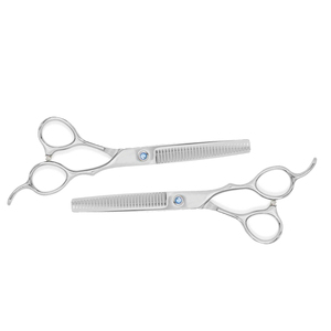 Professional Multi-Color Stainless Steel Barber Thinning <b>Scissors</b> Handmade Straight Blade With Sharp Tip for Hair Cutting - Product Image 5