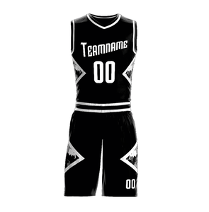 Offre Spéciale 2025 ensembles d'uniformes de basket-ball respirants de grande taille avec impression par sublimation taille personnalisée et motif 3D - Product Image 1