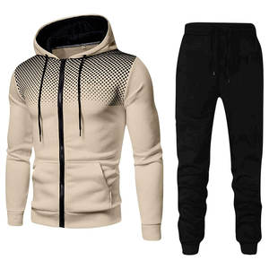 High Street Luxury Chándal 3 Mezcla de algodón 80 GSM Trendy & Sleek Ropa de marca personalizada Streetwear Fabricación - Product Image 3