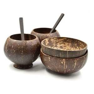 Bols en noix de coco durables et écologiques en gros avec des tailles personnalisées pour le service de nourriture biologique dans les maisons et les cafés Emballage en carton - Product Image 6