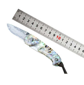 Cuchillo de cocina de hoja fija de acero de Damasco de grado Industrial Premium profesional mango de madera herramienta de corte al aire libre de 12 pulgadas Pakistán - Product Image 3