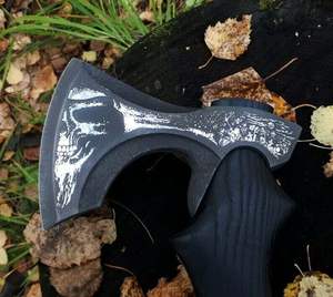 Hache à pizza PRESTIGE BLADES 2025, personnalisée et fabriquée à la main, en acier inoxydable, manche en bois, étui en cuir noir, qualité industrielle pour la cuisine - Product Image 6