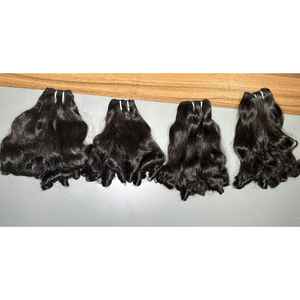 Prix de gros extensions de cheveux de temple du sud de l'Inde non traitées de qualité supérieure 100% cheveux bruts vierges vague naturelle qualité supérieure - Product Image 4