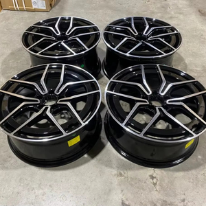 Stock llantas envío rápido 18 19 20 21 22 pulgadas 5X112 SUV coche ruedas llantas deporte negro EE. UU. - Product Image 1