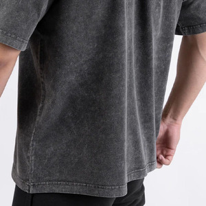 เสื้อยืดลายกราฟฟิกไซส์ใหญ่พิเศษสำหรับผู้ชายผ้าคอตตอน100% ซักด้วยกรดเสื้อยืดพิมพ์ลายสกรีนไซส์ใหญ่พิเศษสไตล์วินเทจ - Product Image 5