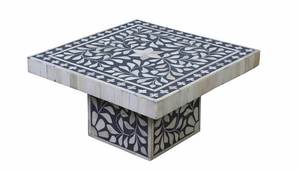 อุปกรณ์เสิร์ฟขนมหวานทำมือจากเปลือกหอยมุกสุดหรู สำหรับงานพิเศษและงานสังสรรค์ในบ้าน  ฐานวางเค้กฝังกระดูกคุณภาพสูง - Product Image 6