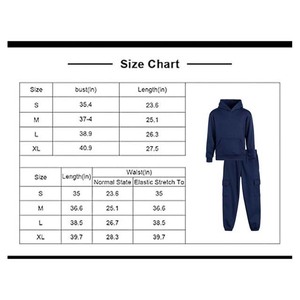 OEM Wholesale Custom <b>Men</b> Joggers Suits Two Piece Set Tracksuits <b>Pullover</b> Hoodie and Jogger Set Heavyweight Tracksuit 100% Cotton - Product Image 6