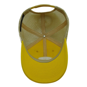 Sombreros de camionero traseros de malla con logotipo de parche tejido de 6 paneles personalizados con cierre ajustable Gorras Premium OEM ODM Proveedor de sombreros de Vietnam L01 - Product Image 4