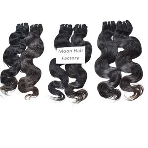 Vente en gros directe d'usine, prix bas, cheveux humains indiens bruts, closure droite, douce, soyeuse, naturelle, fabricant par Export - Product Image 6