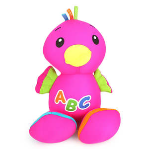 Stuffed Soft Been <b>Bird</b> Toy - Pink - Product Image 1