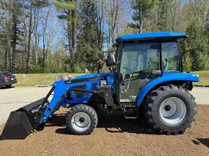 Tracteur agricole compact LS XJ25HST en vente, nouveau, transmission hydrostatique, moteur 45 CV, roulement, caractéristiques numériques, chargeur frontal, hiver - Product Image 6