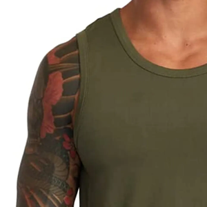 Breathable Men's Tank Tops From Pakistan Workout Solid Running Mens Tank Top Fitness Gym <b>Stringer</b> <b>Vest</b> Man Sport tank Tops - Product Image 2