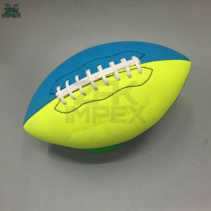 Nouveau Ballon de rugby multicolore de dernière conception Ballon de rugby de qualité personnalisée hautement cousu à la machine - Product Image 4