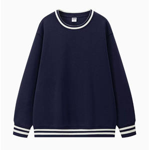 Sweat à capuche de luxe personnalisé pour homme, en jersey polyester/coton, style universitaire, avec motif dessin animé brodé, coupe oversize, col ras du cou, en polaire, collection automne - Product Image 3