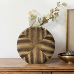 Vase à fleurs en laiton de haute qualité pour la maison et l'extérieur et le salon Vase à fleurs en aluminium pour pot de fleur de vente chaude - Product Image 1