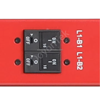 PDU intelligent verrouillable 36 ports C13 6xC19 avec disjoncteur hydraulique IEC 16A/32A pour centre de données, montage en rack, alimentation par prise par prise