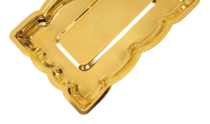 Plateau de service en laiton de la meilleure qualité avec aspect poli antique et lisse parfait pour l'affichage et les événements disponibles au prix d'exportation - Product Image 3