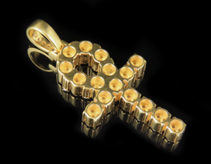 Croix chrétienne jésus personnaliser Design à la mode Moissanite diamant clouté en argent Sterling S925 bijoux fins pendentifs pour hommes - Product Image 6