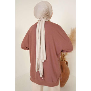 Nouvelle saison XXL femmes modestes vêtements islamiques hiver Abaya robe caftan tunique Dubaï mode musulmane en coton Style turc - Product Image 3